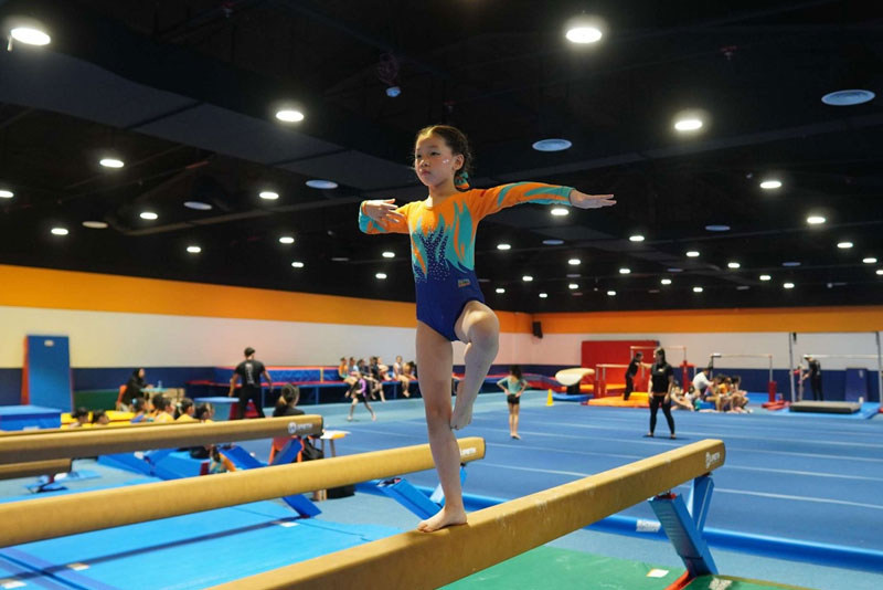 Competition Gymnastics Training